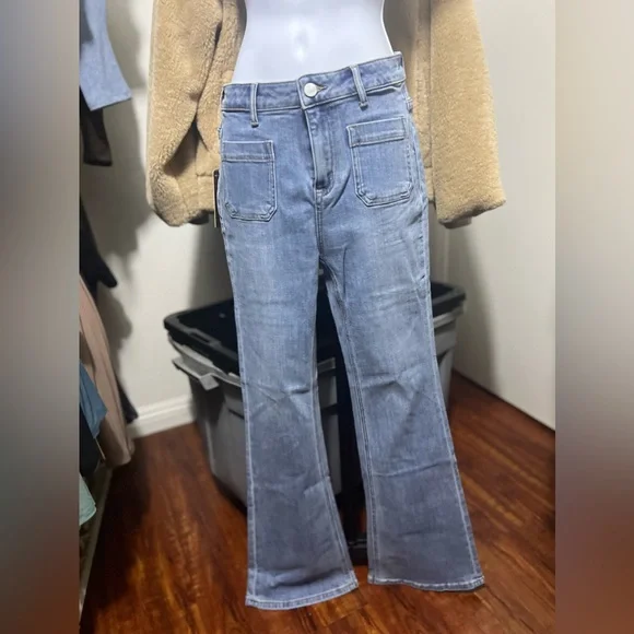 OGL Front Pocket Flare Jeans - Picture 3 of 6